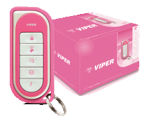 Viper 5701PINK LE Pink 2 Way Car Alarm With Remote Start System