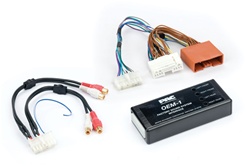 Audio/Video Amplifier Integration Interface for Mazda