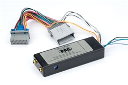 Audio/Video Amplifier Integration Interface For Class II GM Vehicles