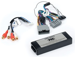 Audio/Video Amplifier integration interface for Chrysler CAN Bus vehicles