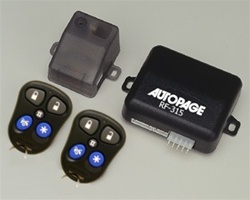 Car Alarms AUTOPAGE RF-350 3-Channel Security With Keyless Entry