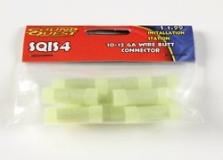 Installation Supplies 10-12 GA Wire Butt Connector Installation Supplies 10-12 GA Wire Butt Connector